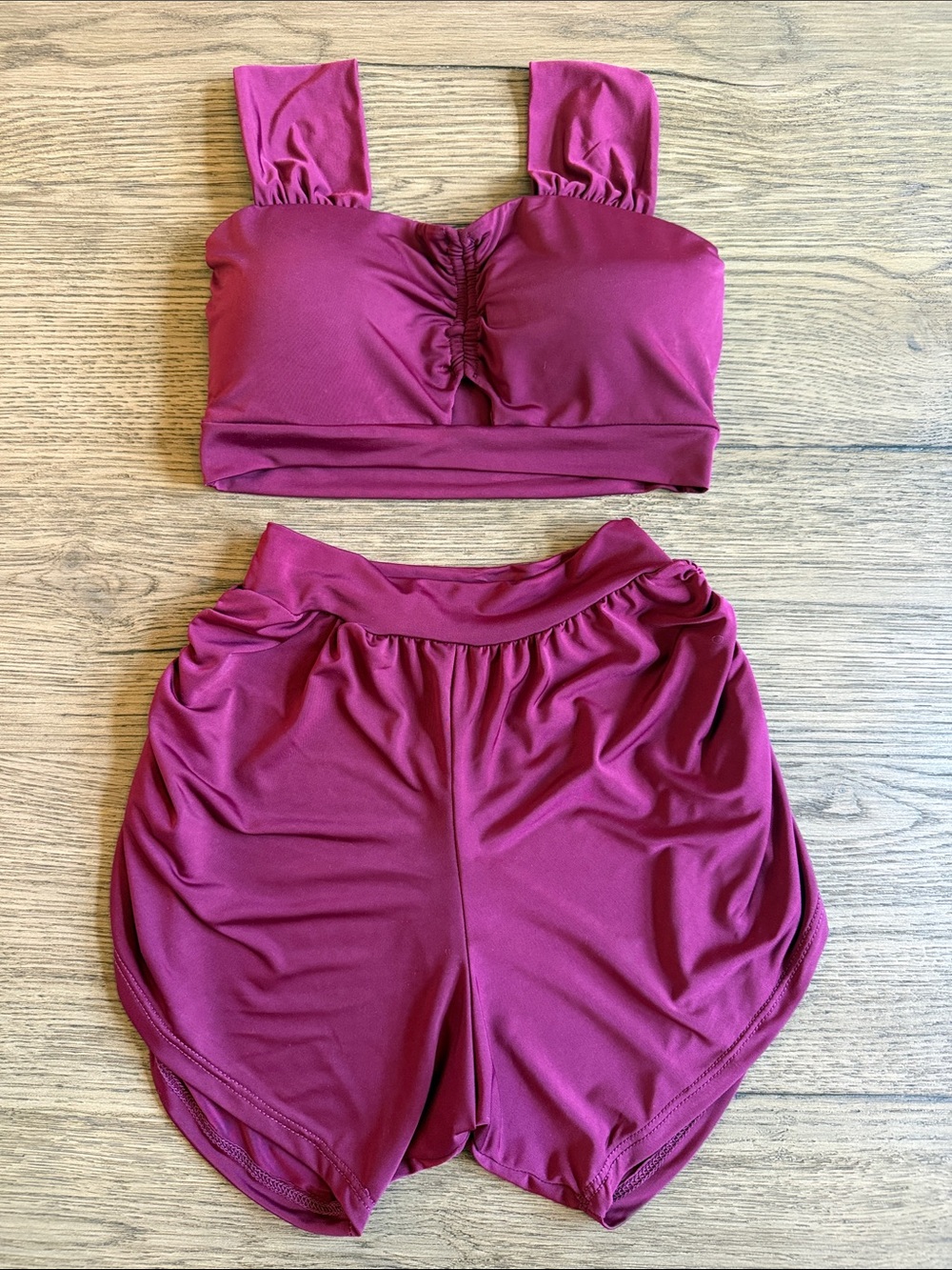 Dance Two-Piece Set in Magenta